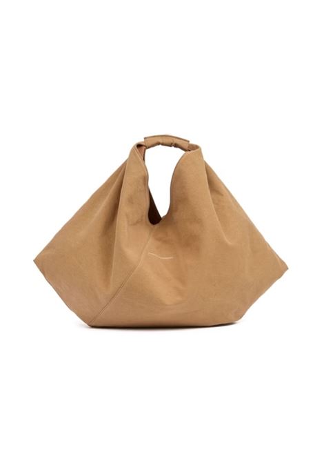 japanese draped bag woman caramel MM6 MAISON MARGIELA | SB5WC0019 P7254T2155